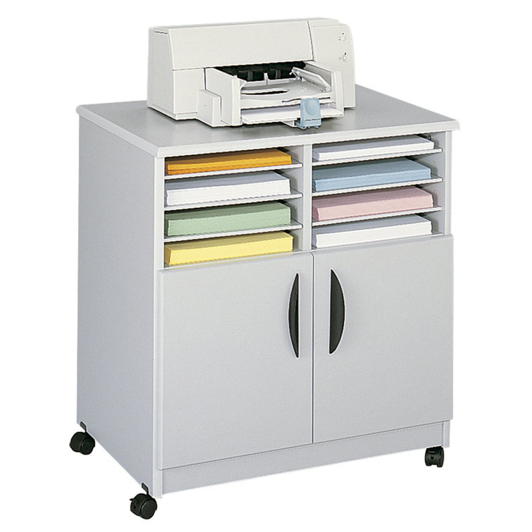 Safco Products Mobile Printer Stand & Reviews Wayfair